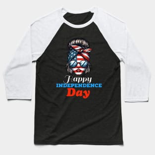 Happy independence day, women tshirts Baseball T-Shirt